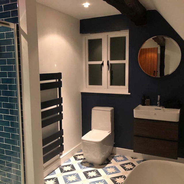 Cuffley bathroom - before and after